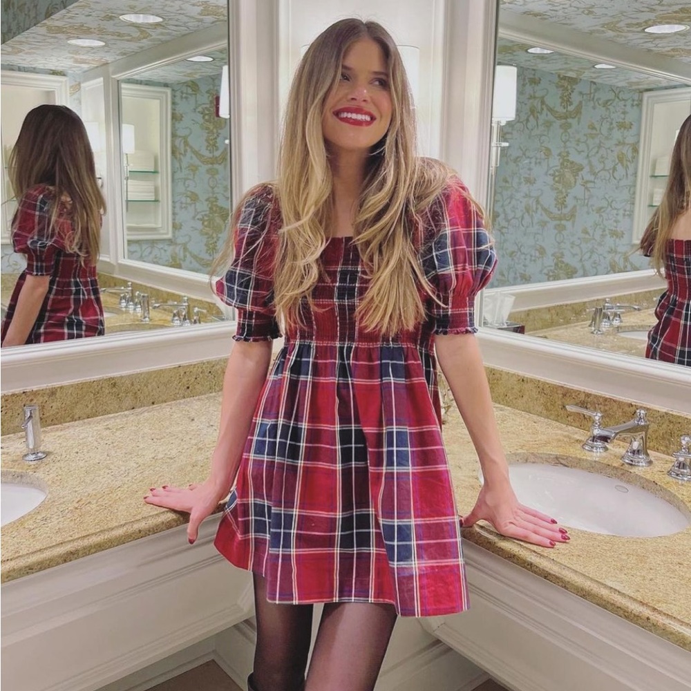 Hill House Home Athena Red Tartan Dress